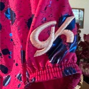 Girls xs bright pink and blue petard-  good condition